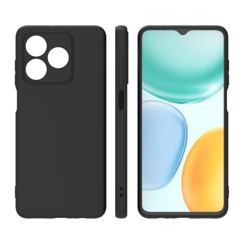 Калъф Candy Color Matte за Honor X5c 4G / X5c Plus 4G, черен