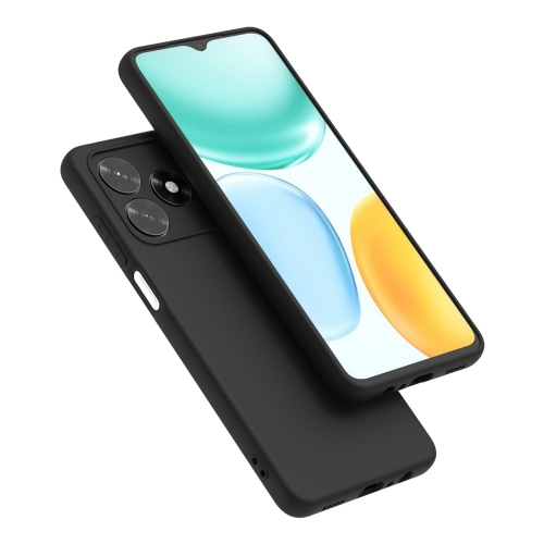 Калъф Candy Color Matte за Honor X5c 4G / X5c Plus 4G, черен