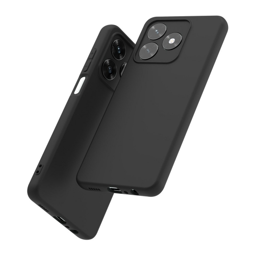 Калъф Candy Color Matte за Honor X5c 4G / X5c Plus 4G, черен