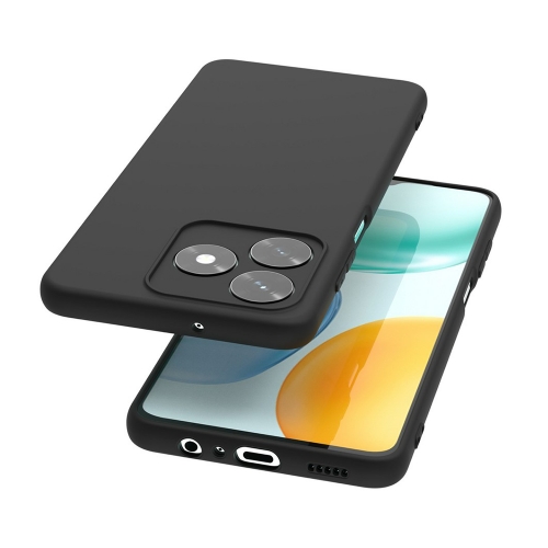 Калъф Candy Color Matte за Honor X5c 4G / X5c Plus 4G, черен