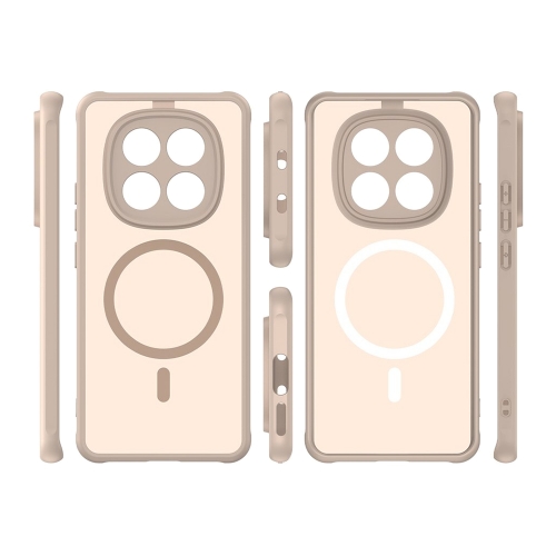 Удароустойчив калъф Magnetic Anti-Drop за Xiaomi Poco M8 5G / Redmi Note 15 5G / 15 4G, Бежово