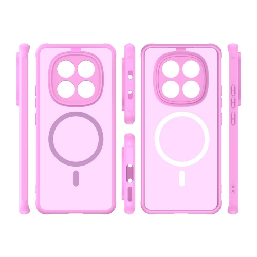 Удароустойчив калъф Magnetic Anti-Drop за Xiaomi Poco M8 5G / Redmi Note 15 5G / 15 4G, Розов