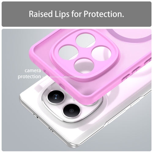 Удароустойчив калъф Magnetic Anti-Drop за Xiaomi Poco M8 5G / Redmi Note 15 5G / 15 4G, Розов