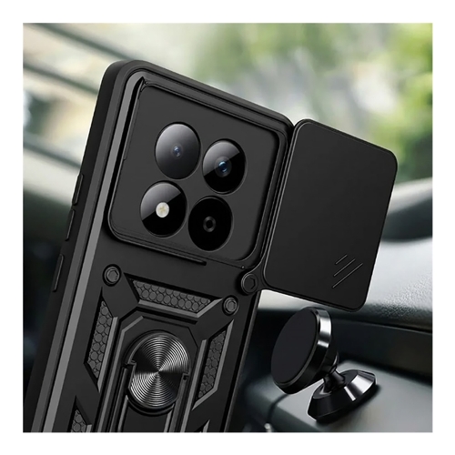 Удароустойчив калъф Techsuit CamShield Series за Xiaomi Redmi Note 15 5G, Черен