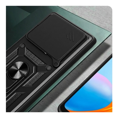 Удароустойчив калъф Techsuit CamShield Series за Xiaomi Redmi Note 15 5G, Черен