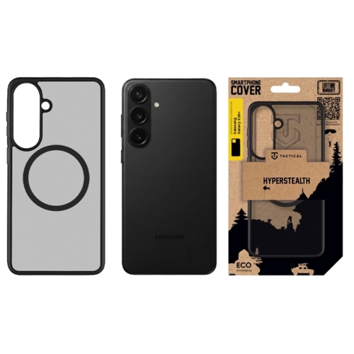 Калъф Tactical MagForce Hyperstealth за Samsung Galaxy S26 Plus, Черен-прозрачен