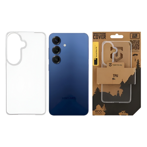 Силиконов калъф Tactical TPU Cover за Samsung Galaxy S26, Прозрачен
