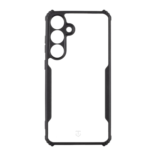 Удароустойчив калъф Tactical Quantum Stealth за Samsung Galaxy S26 Plus, Прозрачен-черен