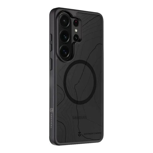 Удароустойчив калъф Tactical MagForce Hyperstealth Sika за Samsung Galaxy S26 Ultra, черен-прозрачен