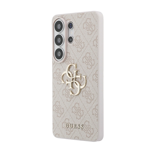 Калъф GUESS, PU 4G Metal Logo за Samsung Galaxy S26 Ultra, розов