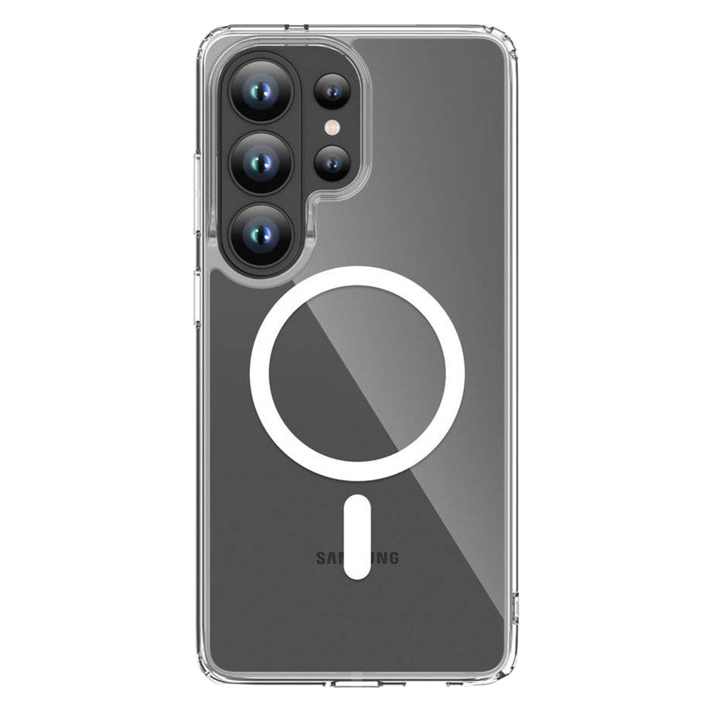 Силиконов калъф Tech-Protect Flexair Hybrid MagSF за Samsung Galaxy S26 Ultra, прозрачен
