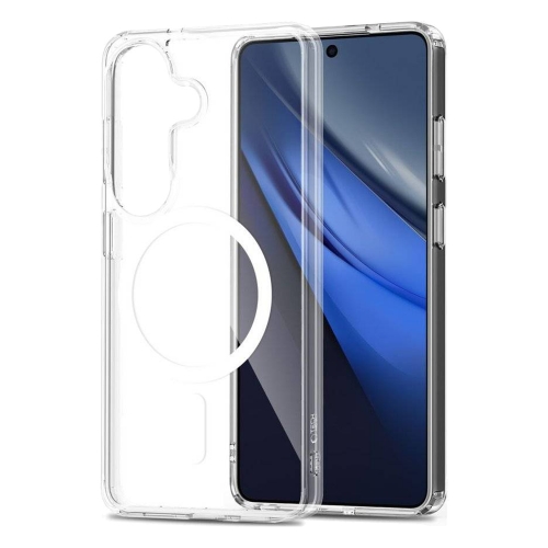 Силиконов калъф Tech-Protect Flexair Hybrid MagSF за Samsung Galaxy S26 Plus, прозрачен