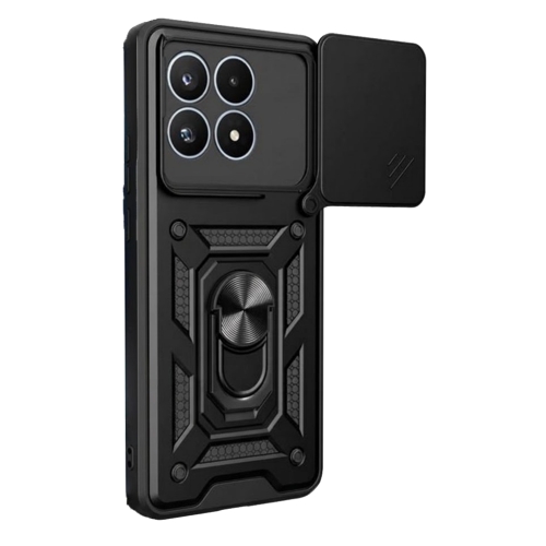 Удароустойчив калъф Techsuit CamShield за Xiaomi 17, Черен