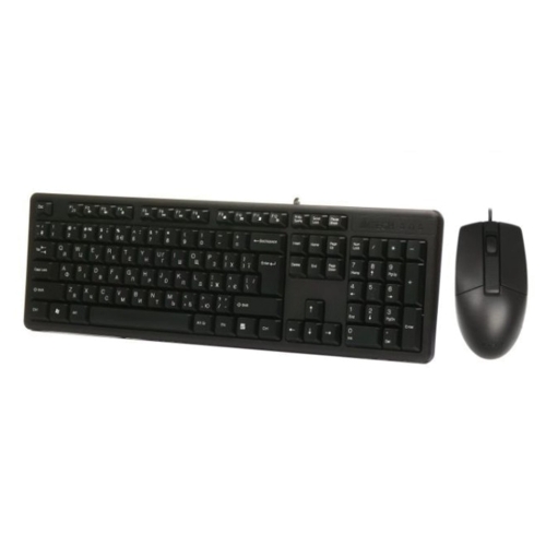 Комплeкт Клавиатура с Мишка A4 KK-3330, Черен