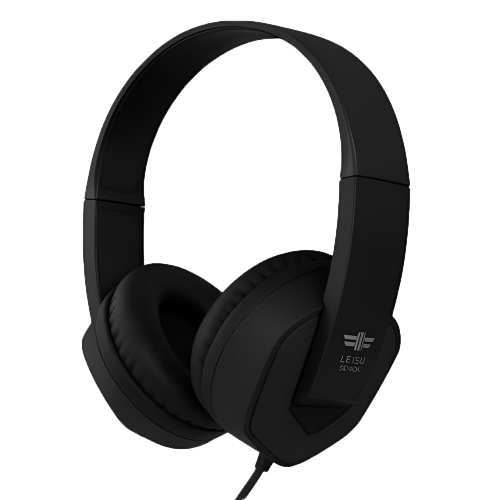 Слушалки за компютър Lelisu LS-827 с микрофон, 3.5mm, черен
