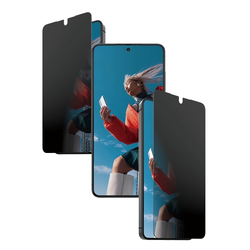 Стъклен протектор PanzerGlass 2-Way Privacy Ultra-Wide Fit w EasyAligner за Samsung Galaxy S26, черен