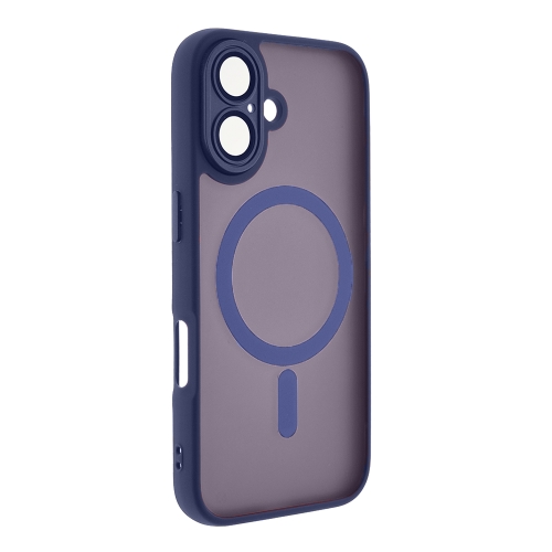 Удароустойчив калъф MagSF TP-27 за iPhone 16, Лилав