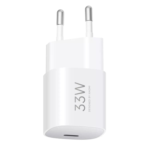 Зарядно Xiaomi Nano Power Adapter, 33W, USB-C, бял