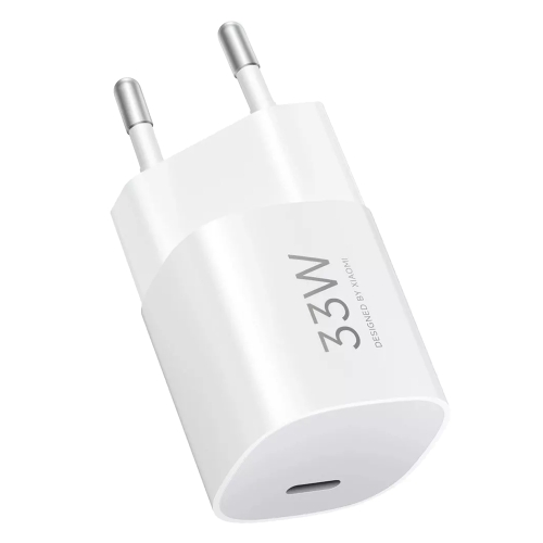 Зарядно Xiaomi Nano Power Adapter, 33W, USB-C, бял