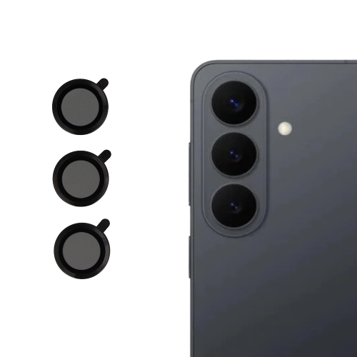 Стъклен протектор за камера Hard Lens за Samsung Galaxy S26 Plus, черен