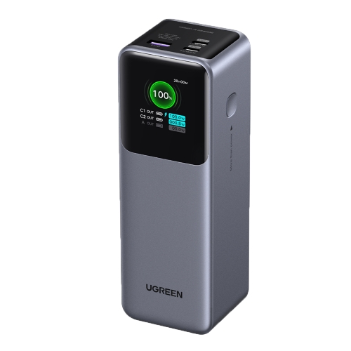 Външна батерия UGREEN PB722 25 000mAh, Fast Charge, 200W, сив