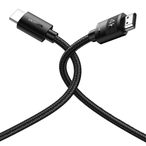 Кабел UGREEN HD119 4K HDMI към HDMI, плетен, 2m, черен