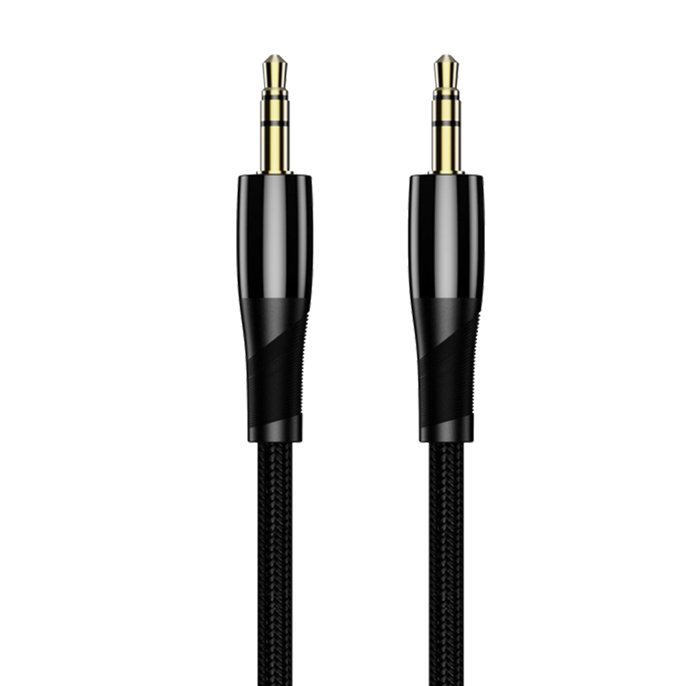 Кабел Jellico B21 3.5mm към 3.5mm, 1.2m, черен