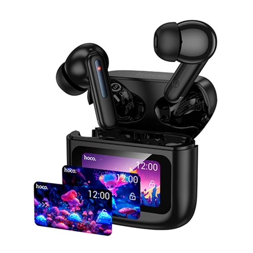Слушалки TWS Hoco EQ14, touch screen, черен