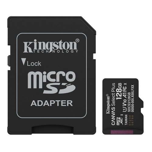 Карта памет 128GB Kingston SDCS3, MicroSD, Class 10