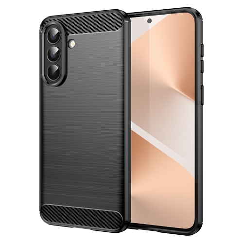 Калъф Techsuit Carbon Fibre Brushed за Samsung Galaxy A57, черен