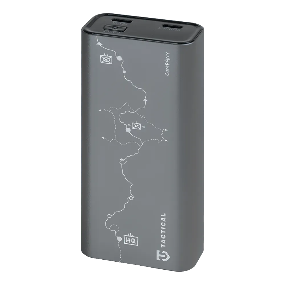 Външна батерия Tactical Squad Company, 30W, 10000mAh, сив