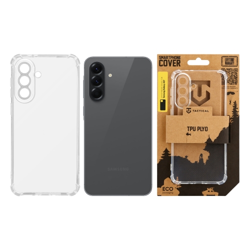 Силиконов калъф Tactical TPU Plyo Cover за Samsung Galaxy A57, прозрачен