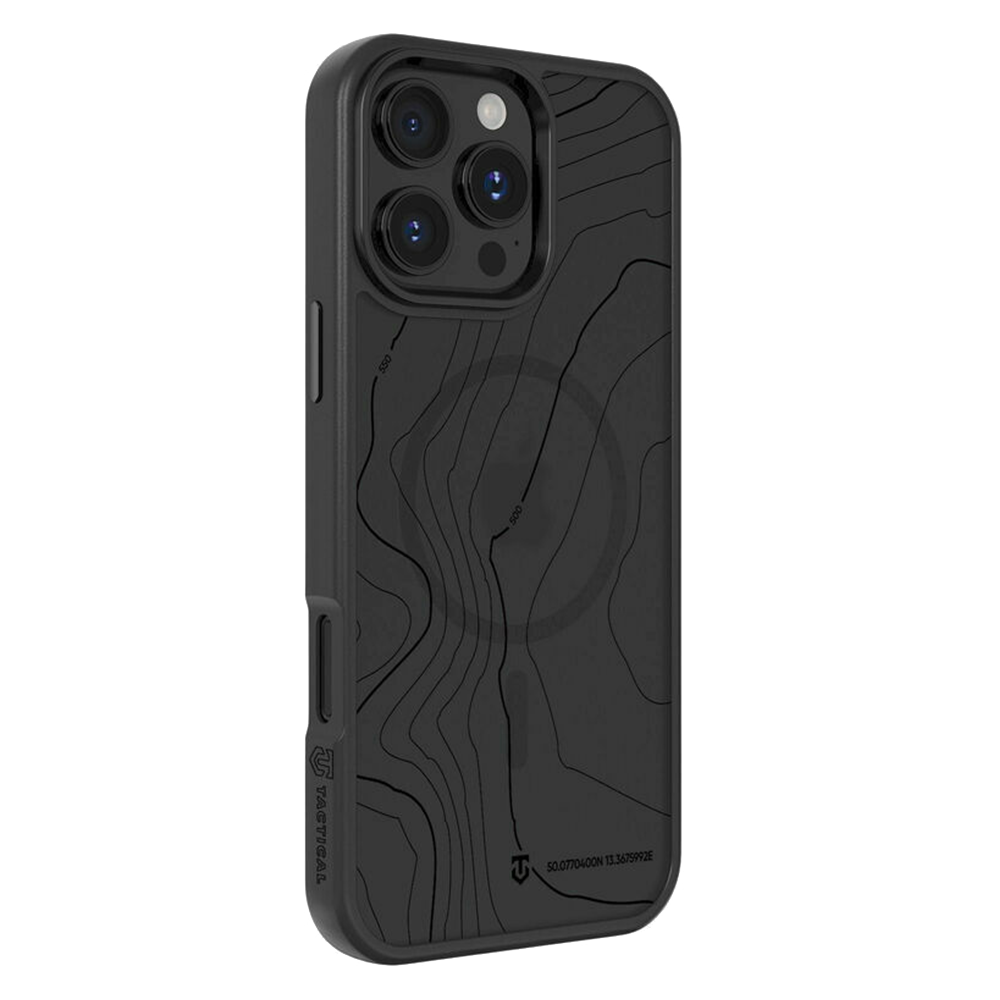 Удароустойчив калъф Tactical MagForce Hyperstealth Sika за iPhone 16 Pro Max, черен-прозрачен