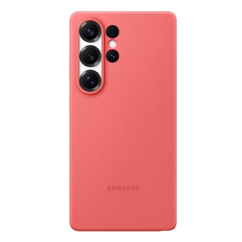 Калъф EF-PS938CRE Samsung Silicone Cover за Galaxy S25 Ultra, червен