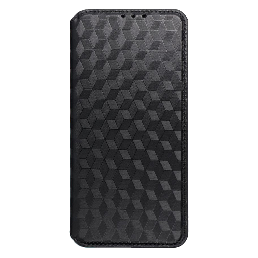 Калъф тефтер Cubic Book за Xiaomi Redmi Note 15 Pro 4G, черен