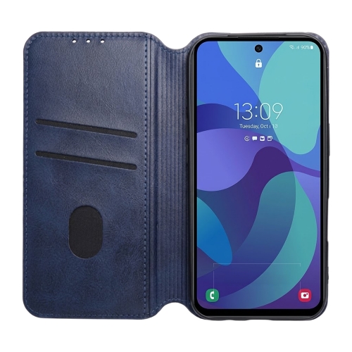 Калъф тефтер Cubic Book за Samsung Galaxy A57, син