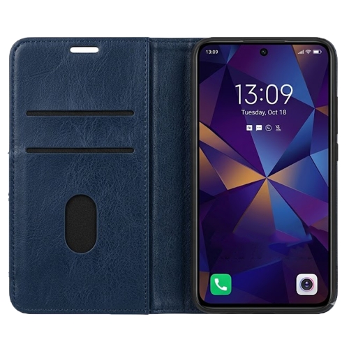 Калъф Тефтер Cubic Book за Xiaomi Redmi Note 15 Pro 4G, син