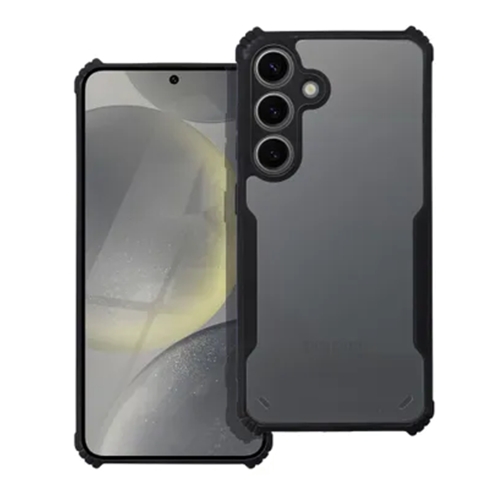 Силиконов калъф Anti-Drop за Samsung Galaxy A57, черен-прозрачен