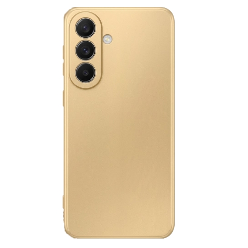 Силиконов калъф Metallic за Samsung Galaxy A57, златист