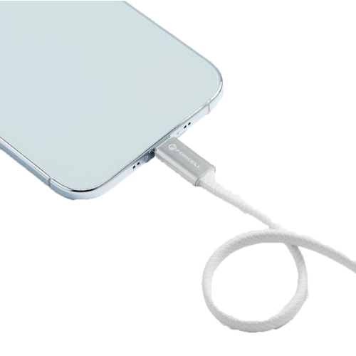 Кабел Forcell F-Energy, Type- C to Type- C, QC4.0 PD, 5A ,240W  ,1,2m ,CCFN23, бял