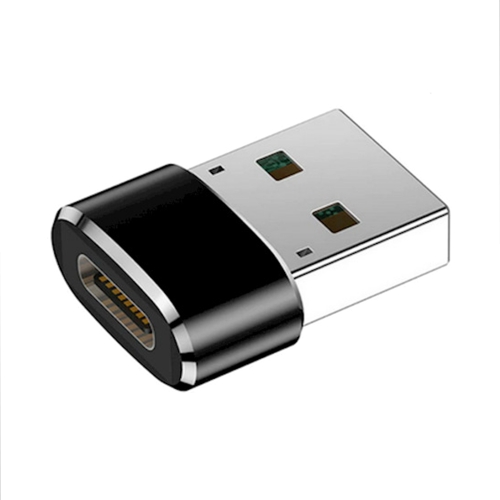 Преходник USB-C към USB-A,черен
