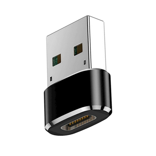 Преходник USB-C към USB-A,черен