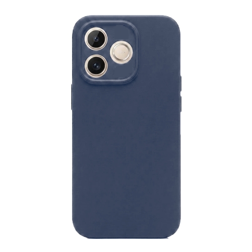 Силиконов калъф Matte за Honor 600 Lite, тъмно син