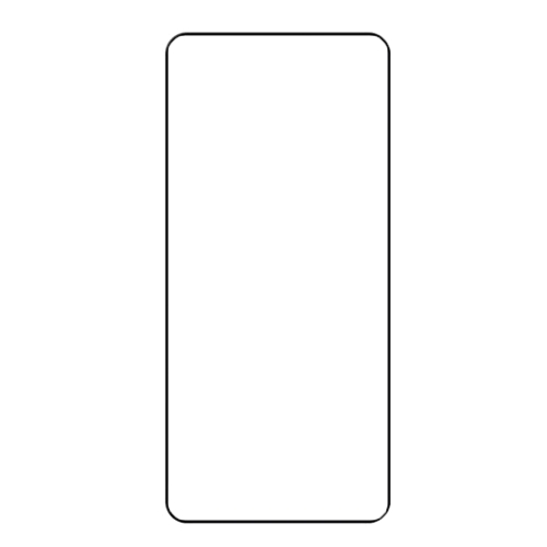 Стъклен протектор 5D Full Glue за Motorola Edge 70, черен