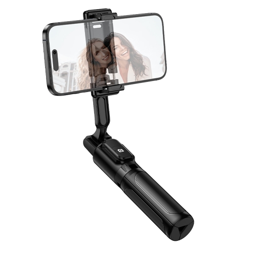 Селфи стик с трипод BOROFONE BY14 Graceful Bluetooth + Tripod (remote control), черен