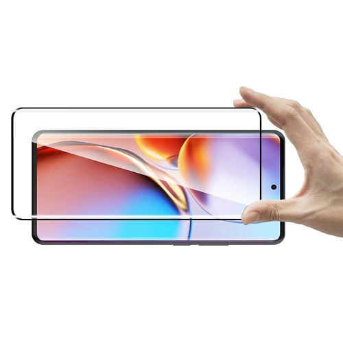 Стъклен протектор HD Full за Motorola Signature 5G / Moto X70 Air Pro 5G, черен
