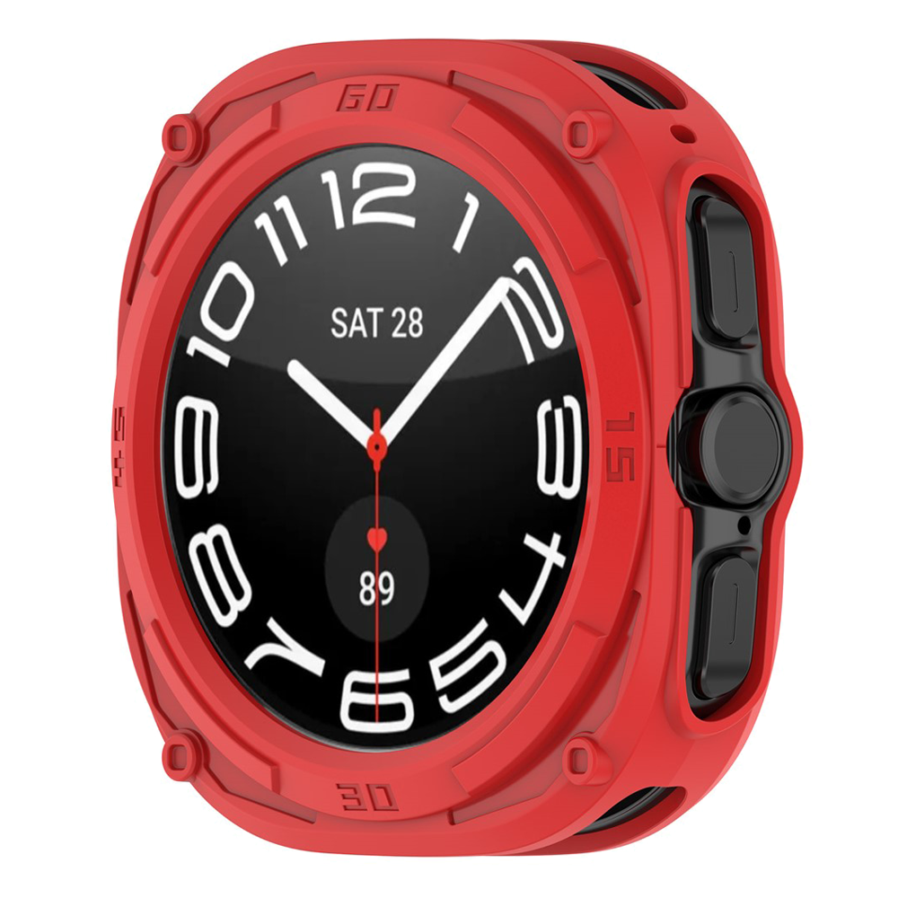 Силиконов протектор за Samsung Galaxy Watch Ultra 47mm, червен