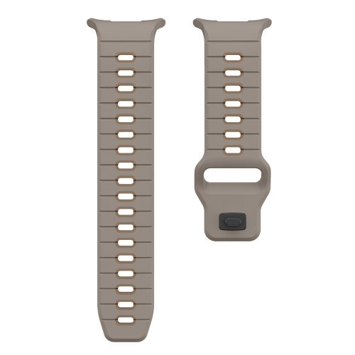 Силиконова каишка Band за Samsung Galaxy Watch Ultra 47mm, кафяв-бежов