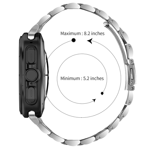 Метална каишка Samsung Galaxy Watch Ultra 47mm, сребърна