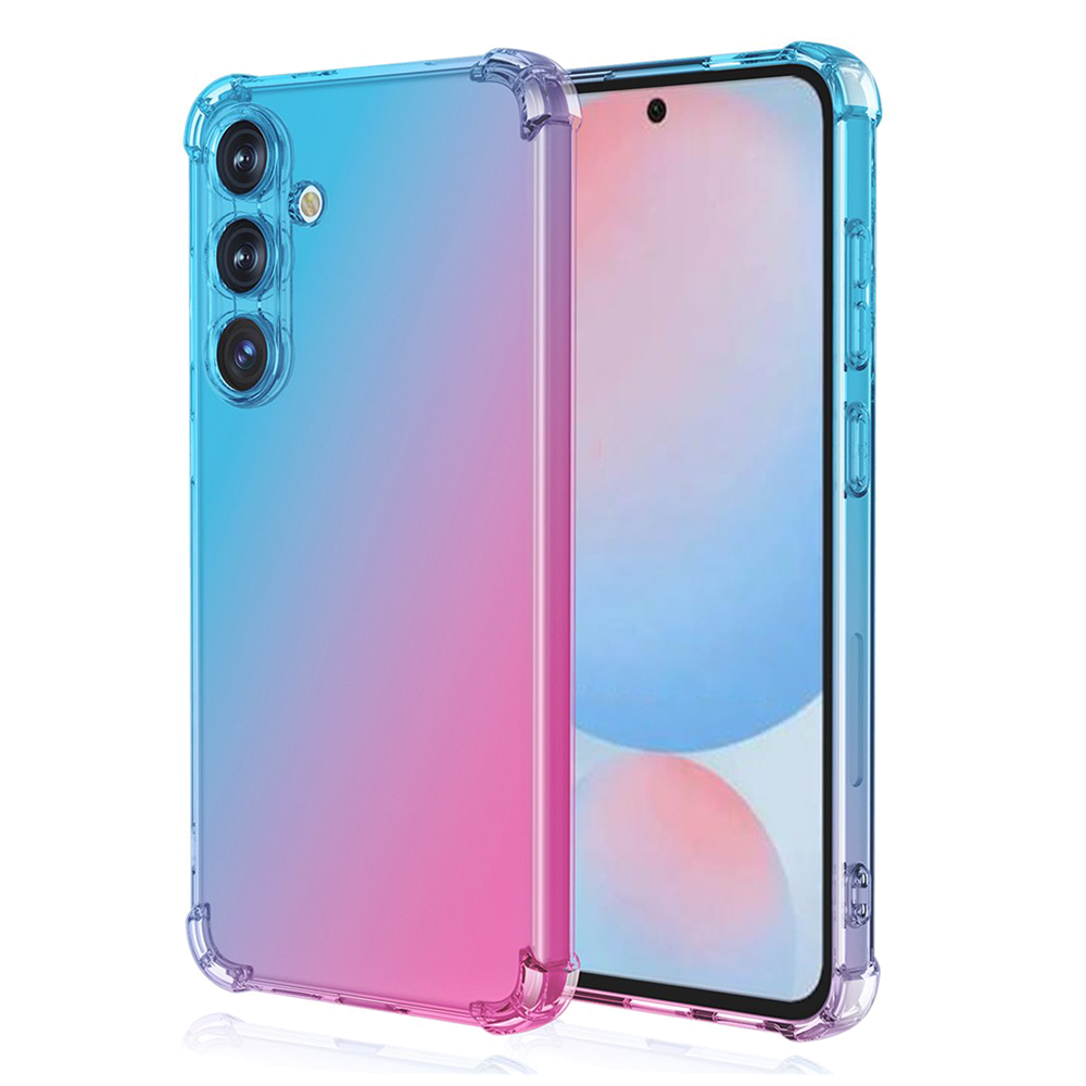 Калъф Anti-Dropt Color за Samsung Galaxy A57 5G, розов-син